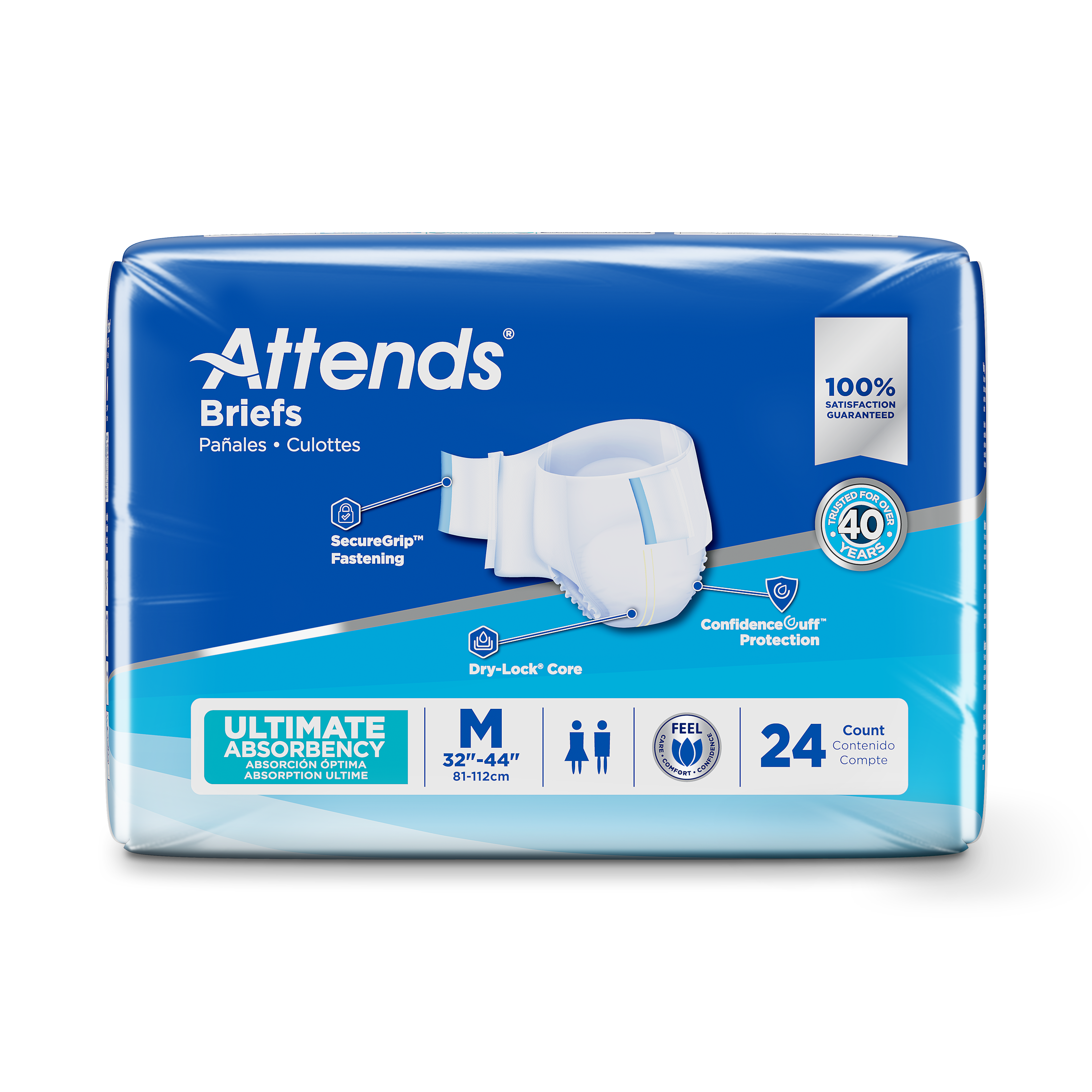 Attends Advanced Briefs, Medium, front