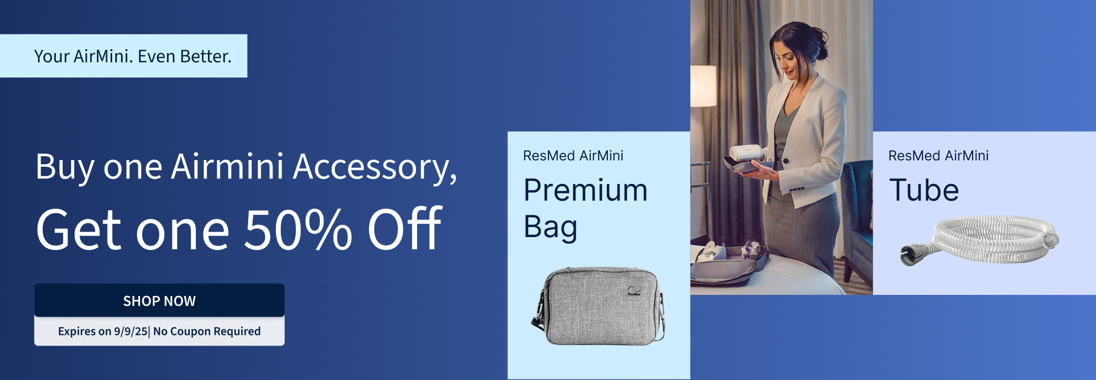 Buy One Airmini Accessory, Get 50% Off a Second Accessory. Offer Ends 9/9/25