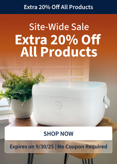 Site-wide Sale. Extra 20% off all products. Offer ends 9/30/25.