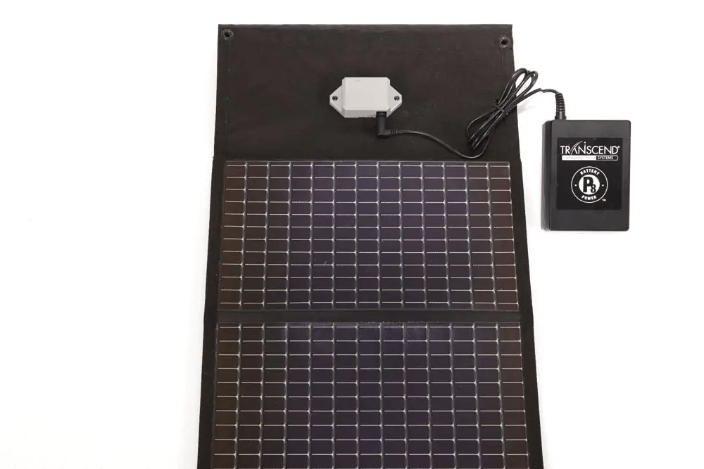 Transcend Solar Battery Charger - Top View