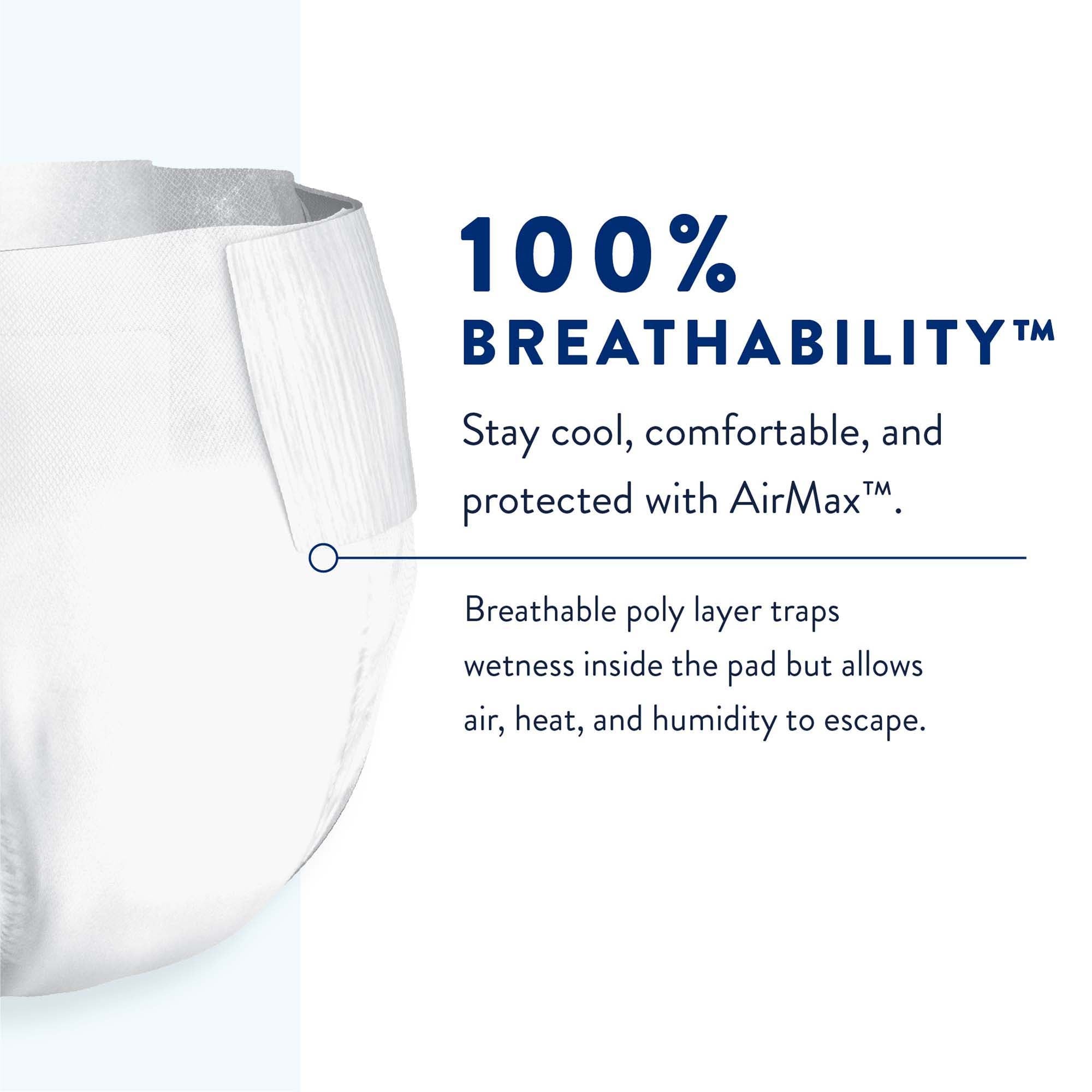 Air Enhanced High Absorbency Overnight Briefs