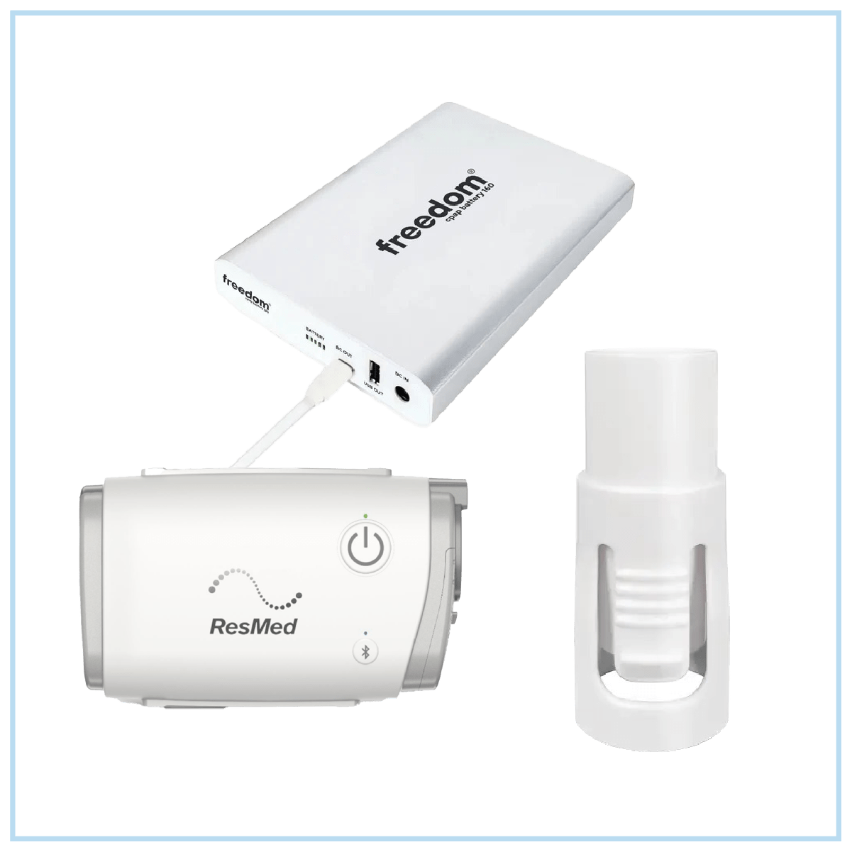 ResMed AirMini Travel Bundle - Front View