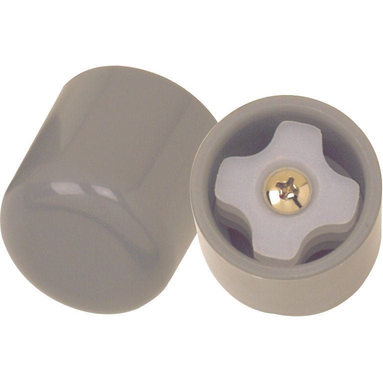 Bariatric Walker Wheels-Rubber End Caps
