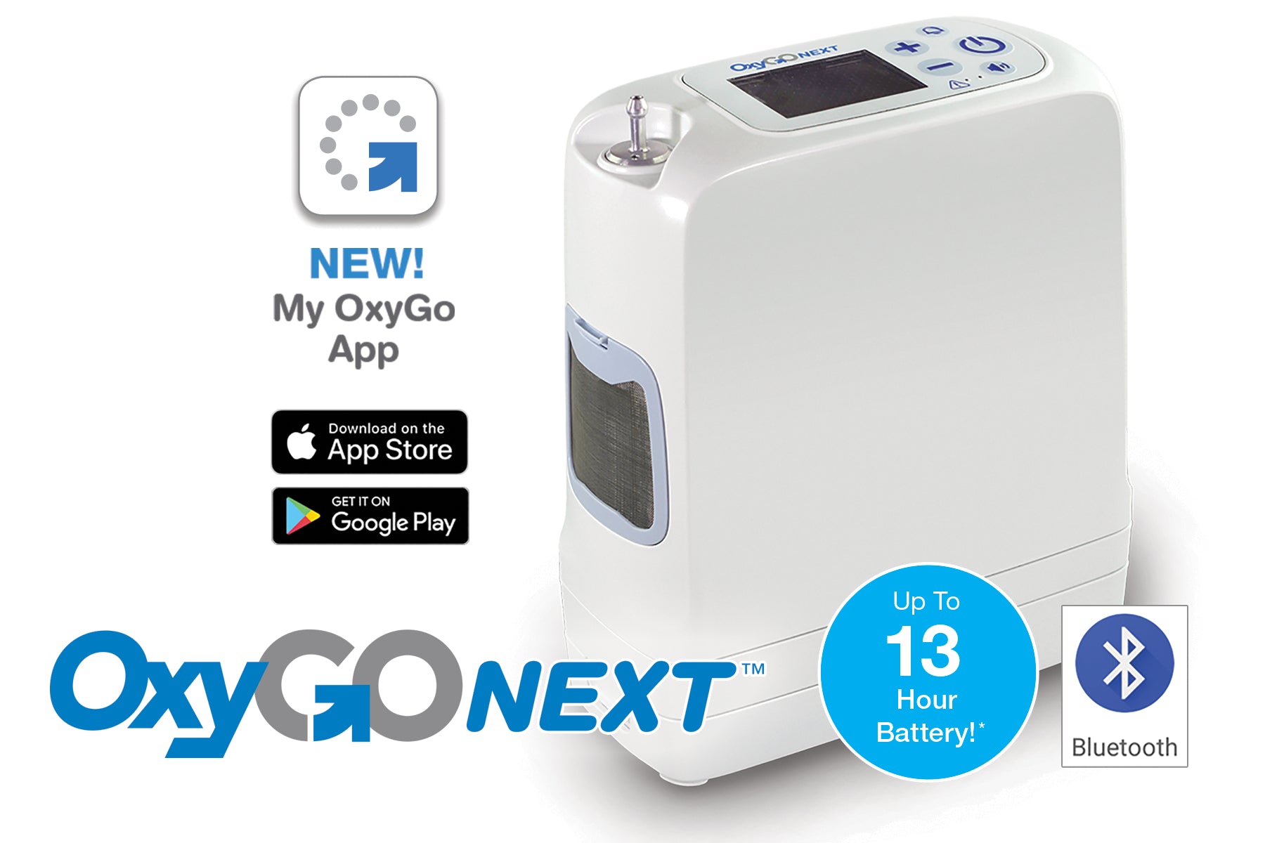 OxyGo NEXT™ Portable Oxygen Concentrator