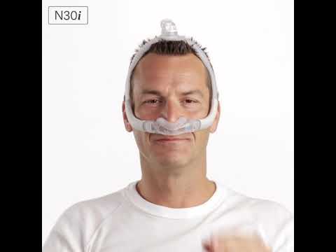 ResMed AirFit N30i - Fitting tips for your nasal CPAP mask