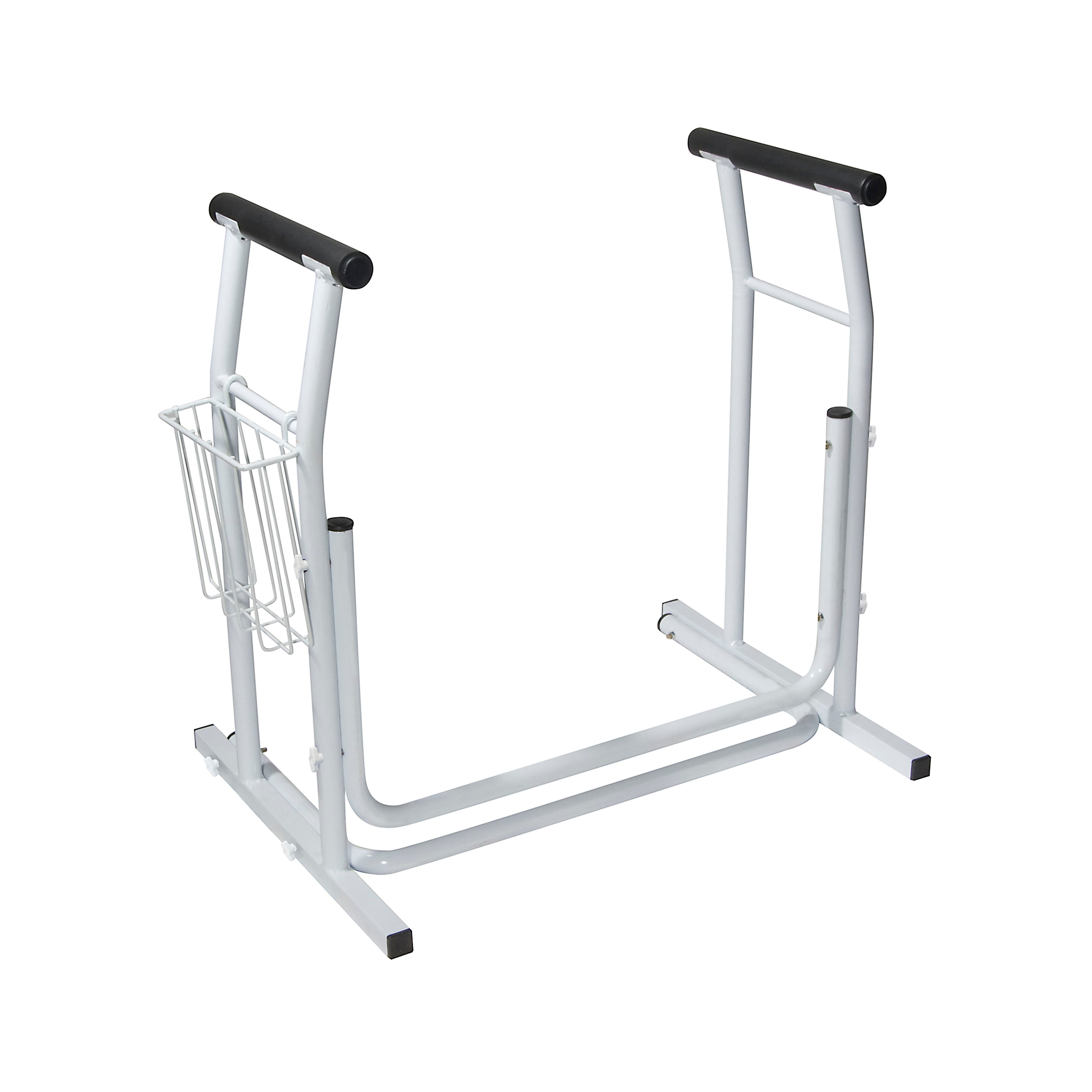 Drive Medical Stand Alone Toilet Safety Rail-Side View