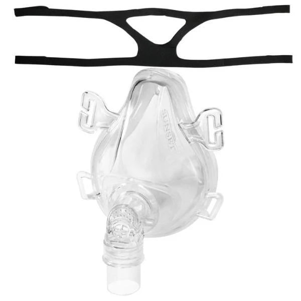 Sunset Deluxe Full Face CPAP Mask with Headgear