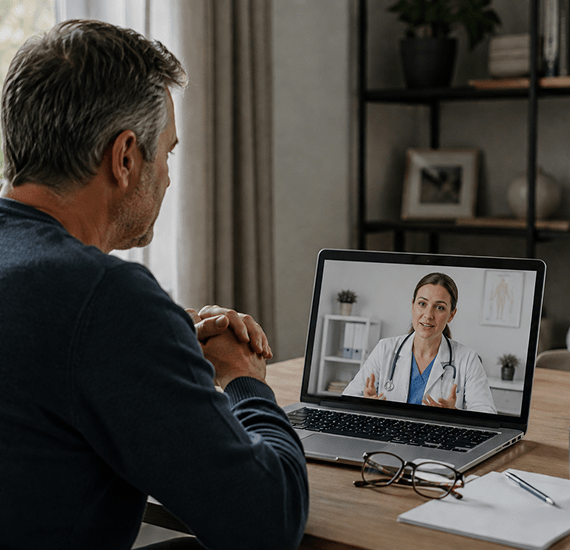 20-Minute Telehealth Video Consultation with Licensed Clinician