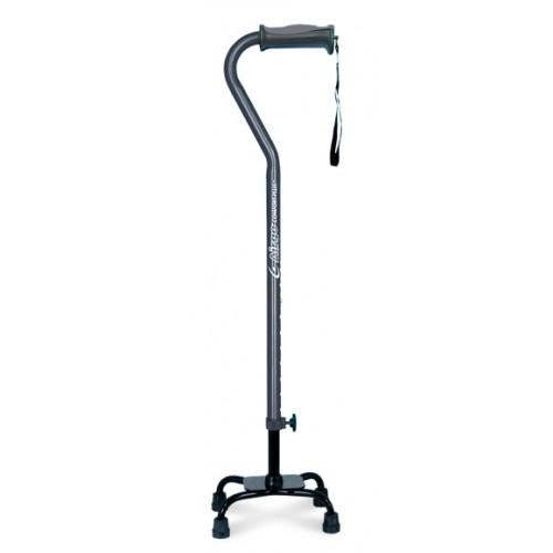 Product Image Airgo Comfort Plus Adjustable Quad Cane Small Charcoal