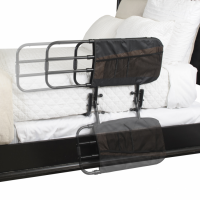 Stander Bed Rail EZ Adjust - showing fold down 