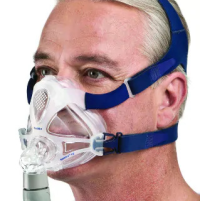 Man wearing ResMed Quattro FX Full Face CPAP Mask with Headgear thumbnail