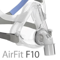 ResMed AirFit™ F10 Full Face Mask with Headgear thumbnail